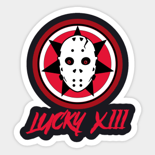 Lucky XIII Sticker
